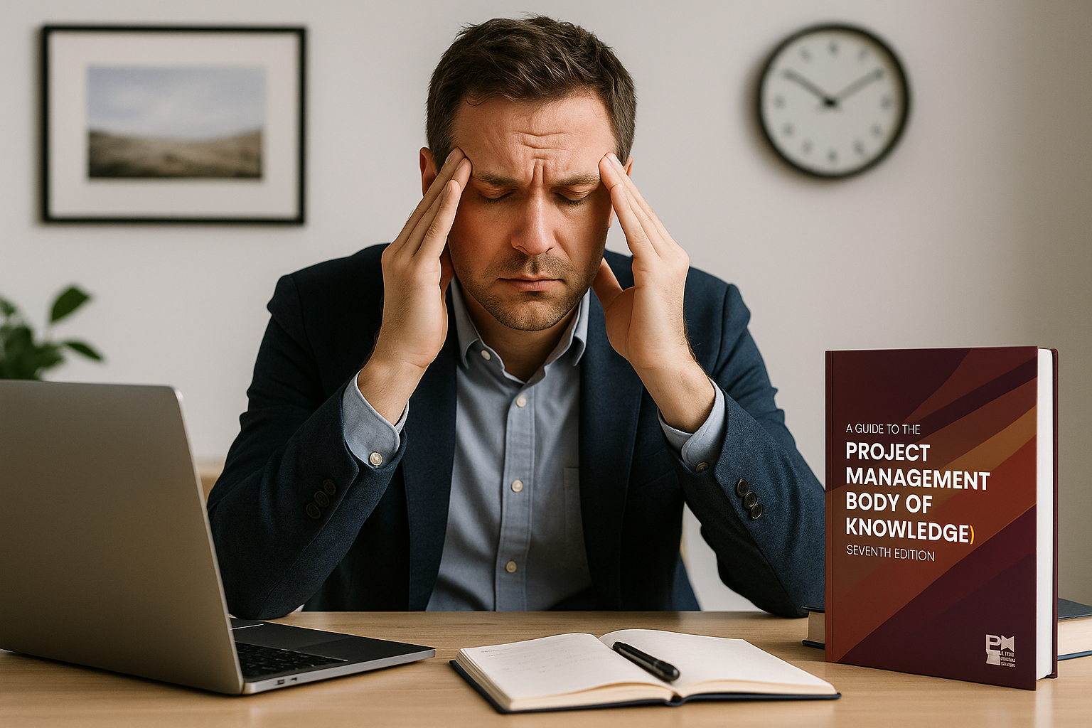 Frustración por el examen PMP